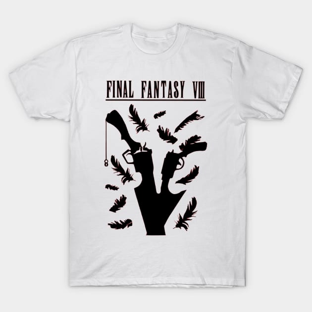 Gunblades Final Fantasy VIII T-Shirt by OtakuPapercraft